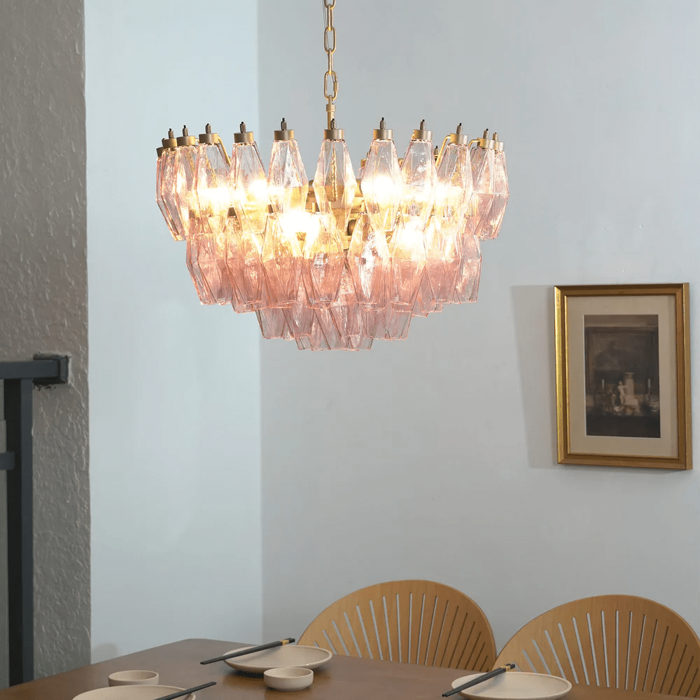 Cut Glass Chandelier — Chandelier | Maison Monashee — view 7