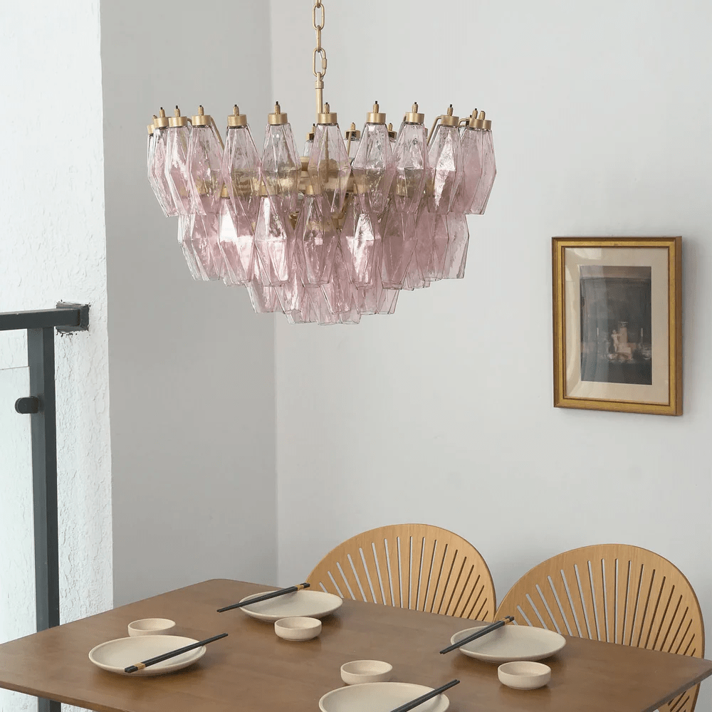 Cut Glass Chandelier — Chandelier | Maison Monashee — view 10
