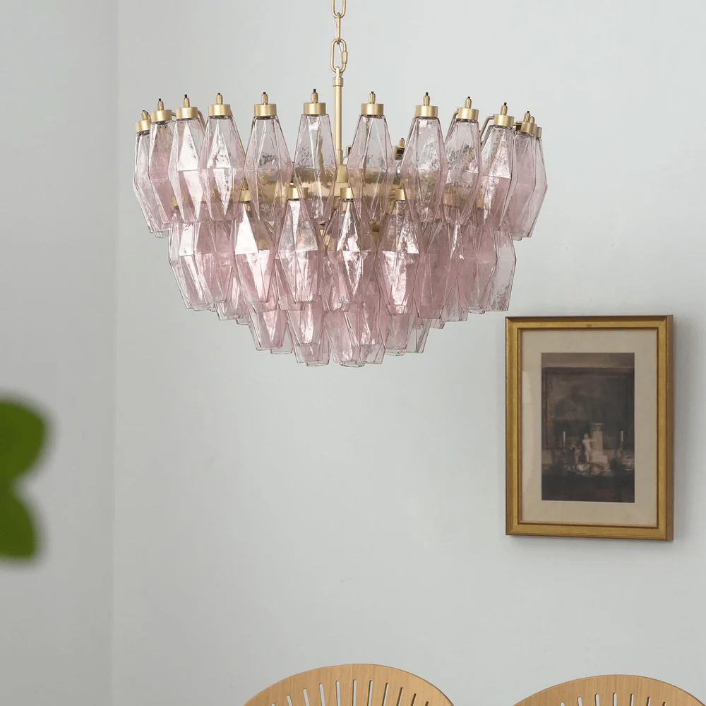 Cut Glass Chandelier — Chandelier | Maison Monashee — view 11