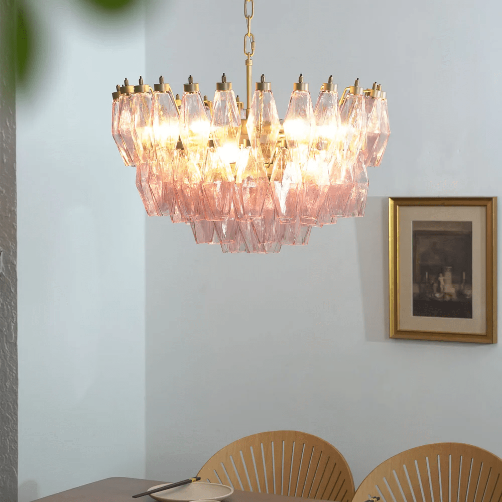 Cut Glass Chandelier — Chandelier | Maison Monashee — view 12