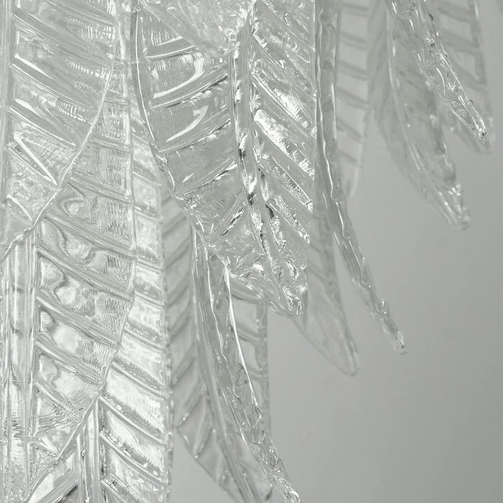 Brushed Nickel Chandelier — Chandelier | Maison Monashee — view 9
