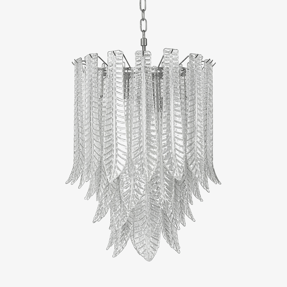Brushed Nickel Chandelier — Chandelier | Maison Monashee