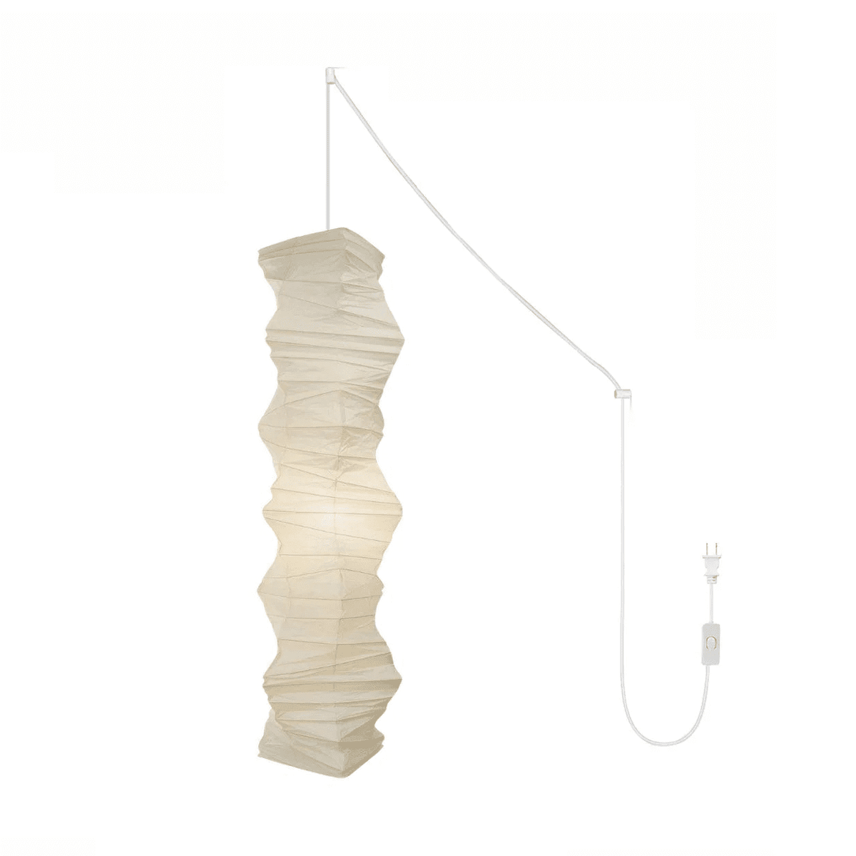 Round Paper Pendant Light — Pendant Light | Maison Monashee — view 24