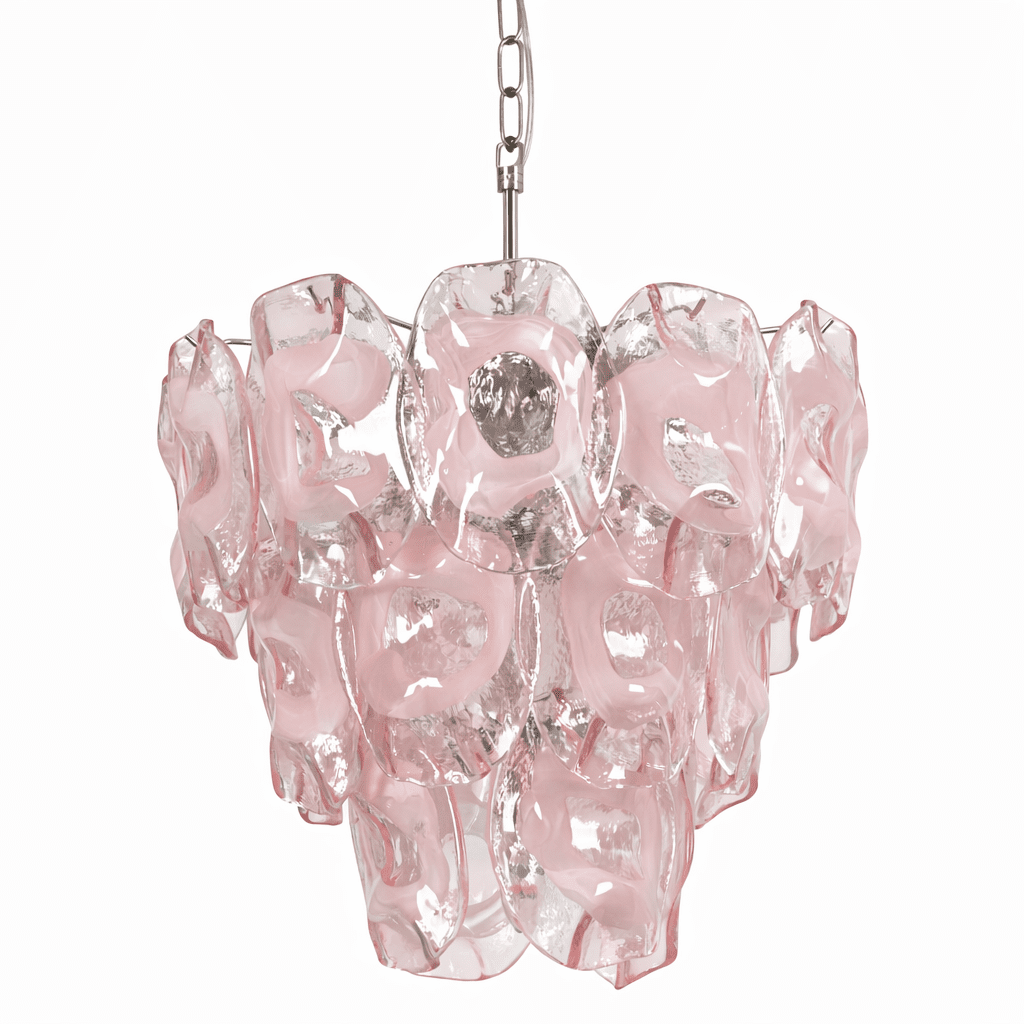 Brushed Nickel Dining Room Chandelier — Chandelier | Maison Monashee — view 24