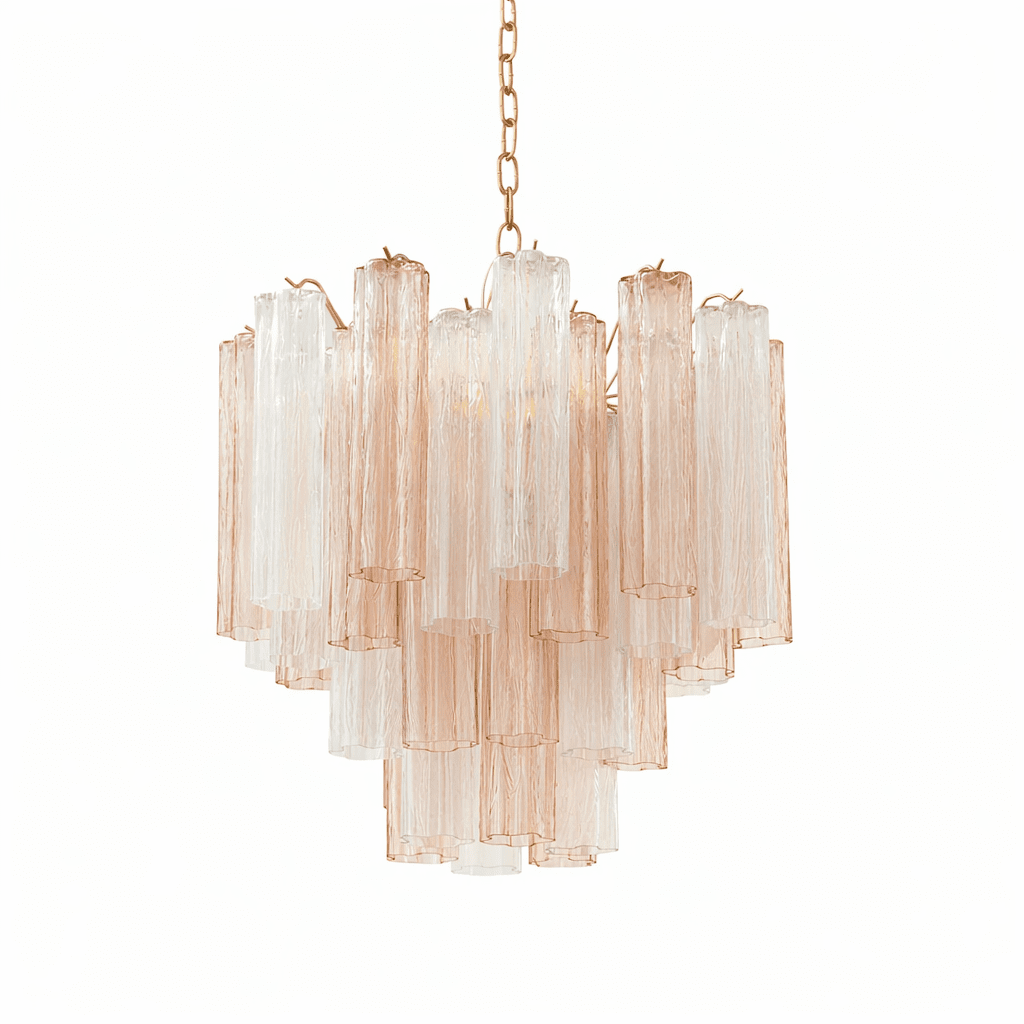 Art Deco Murano Glass Chandelier — Chandelier | Maison Monashee — view 33