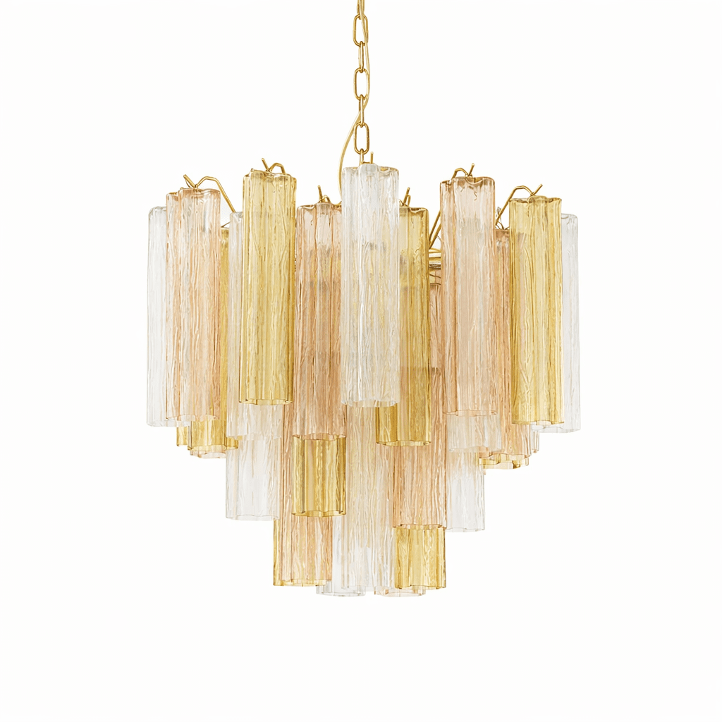 Art Deco Murano Glass Chandelier — Chandelier | Maison Monashee — view 34