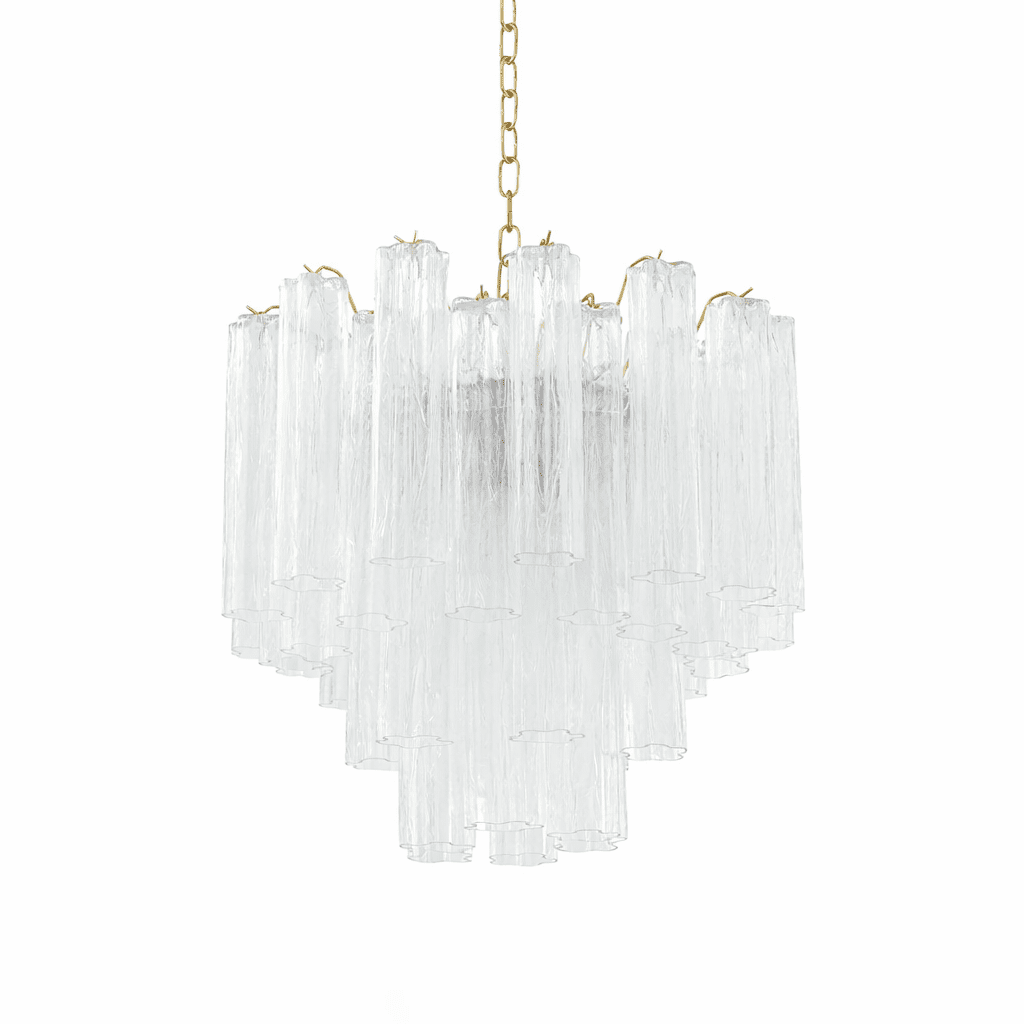 Art Deco Murano Glass Chandelier — Chandelier | Maison Monashee — view 35