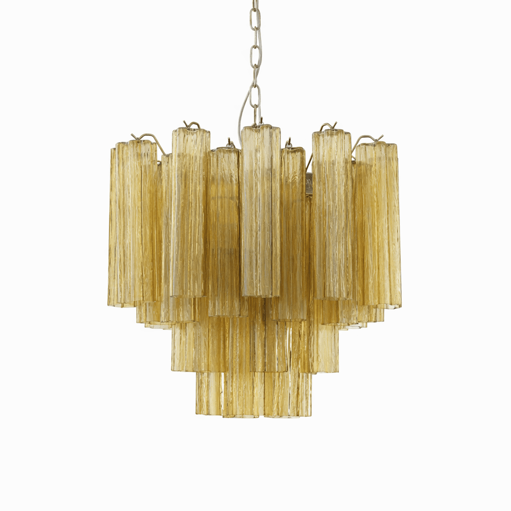 Art Deco Murano Glass Chandelier — Chandelier | Maison Monashee — view 36