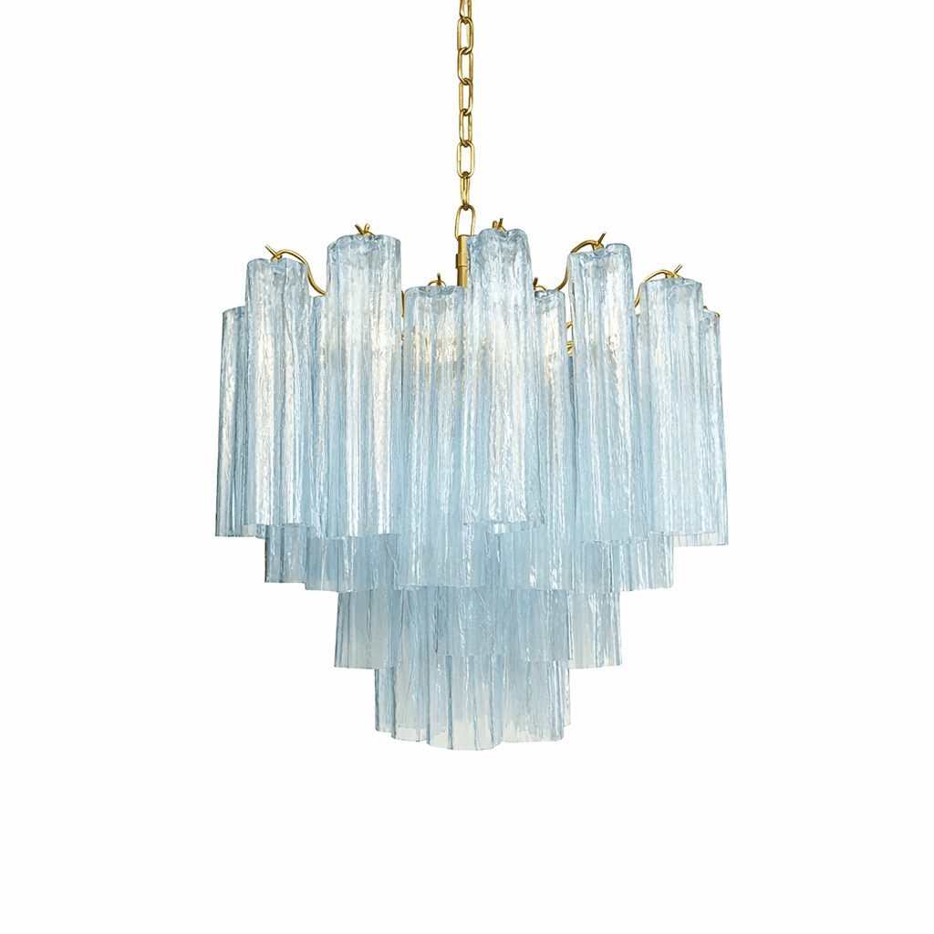 Art Deco Murano Glass Chandelier — Chandelier | Maison Monashee — view 38