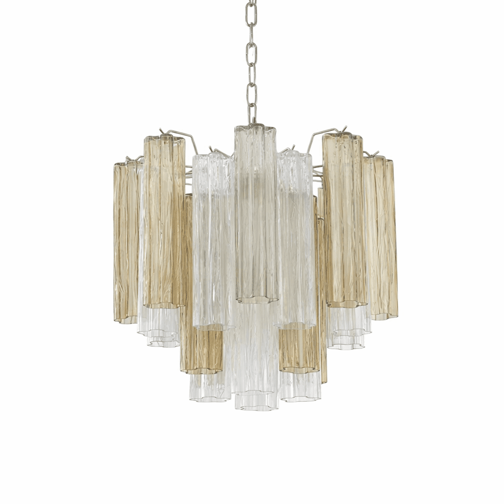 Art Deco Murano Glass Chandelier — Chandelier | Maison Monashee — view 45