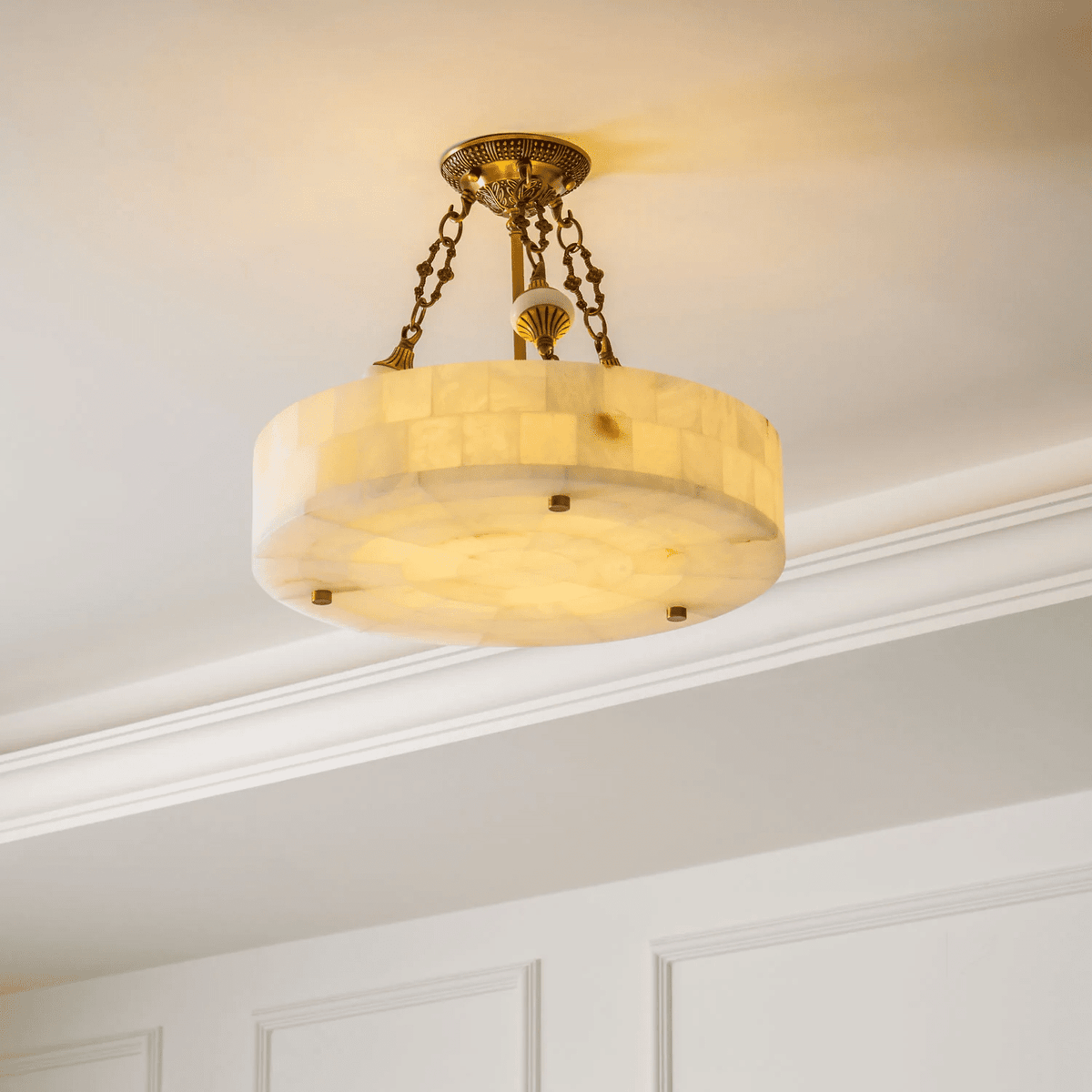 Brass Pendant Ceiling Light — Ceiling Light | Maison Monashee — view 6