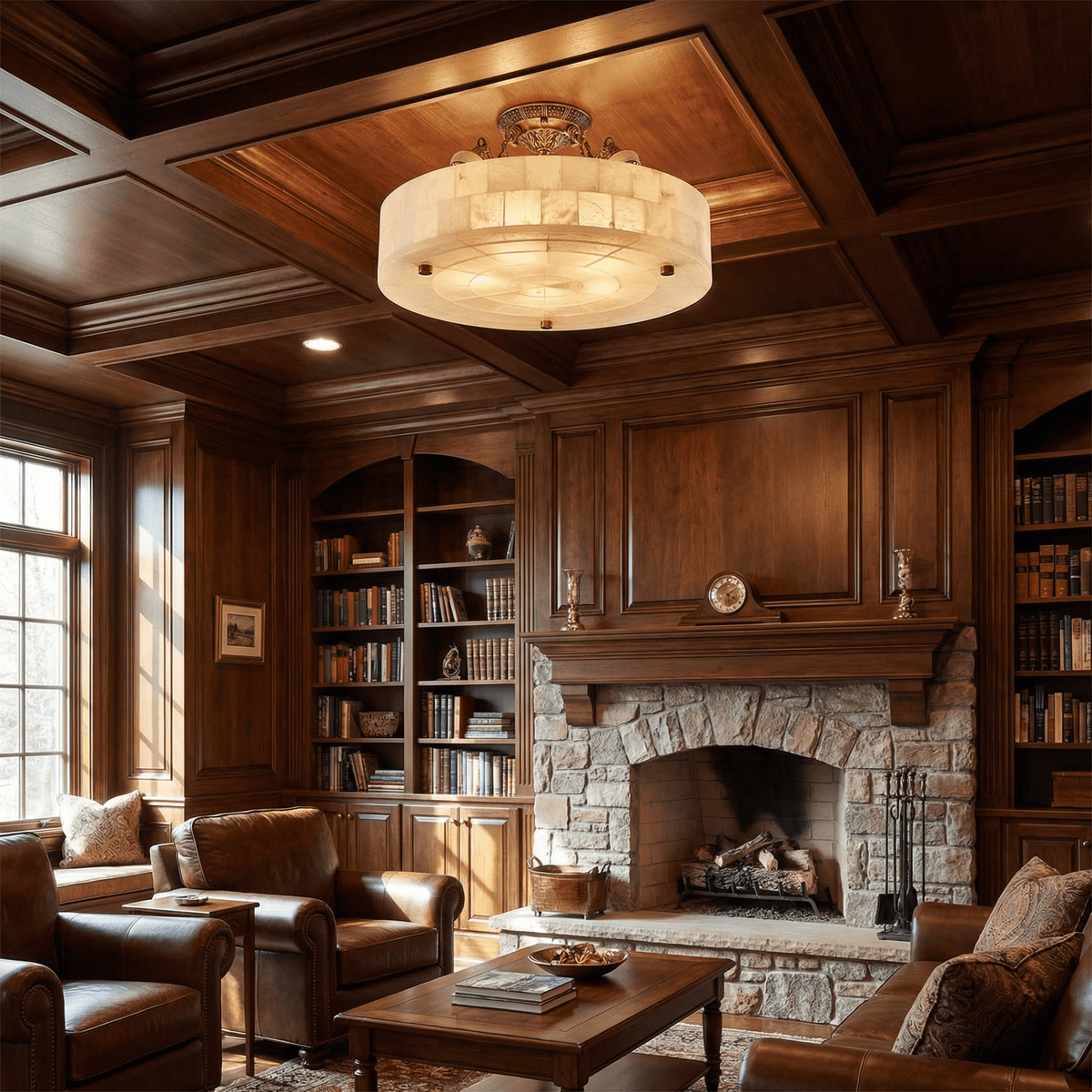 Brass Pendant Ceiling Light — Ceiling Light | Maison Monashee — view 4
