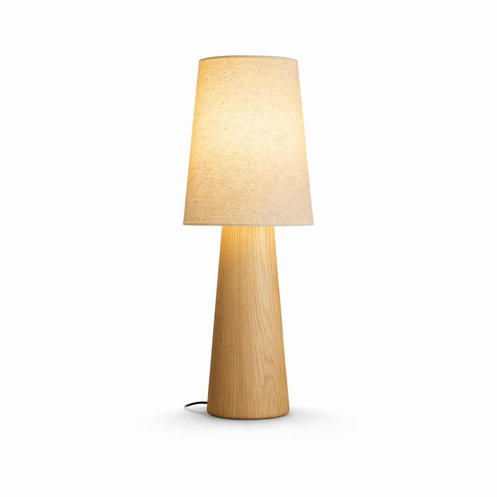 Wood Base Table Lamp — Table Lamp | Maison Monashee — view 28