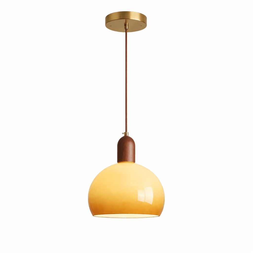 Modern Glass Globe Pendant Light — Pendant Light | Maison Monashee — view 18