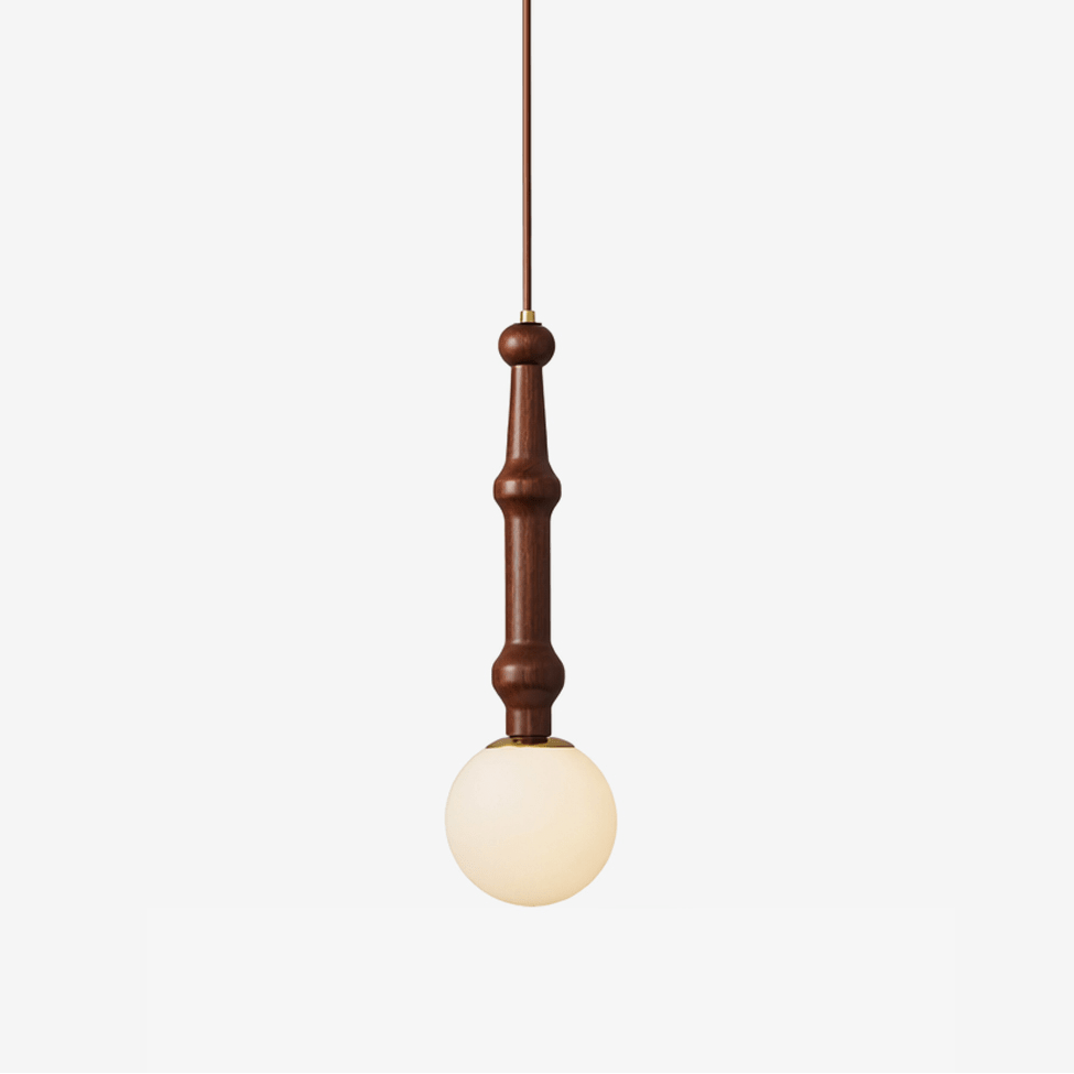 Modern Milk Glass Pendant Light — Pendant Light | Maison Monashee