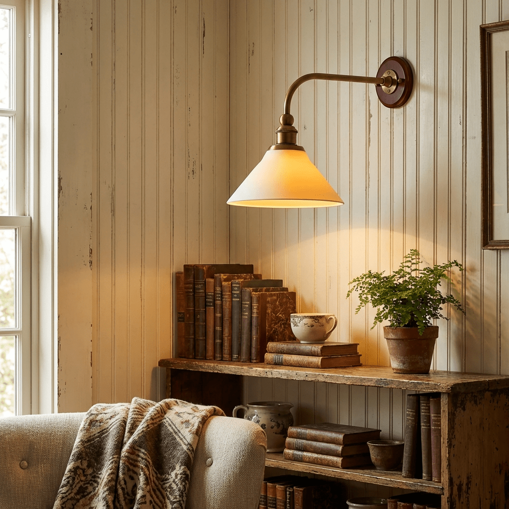 Curved Arm Sconce — Wall Sconce | Maison Monashee — view 2