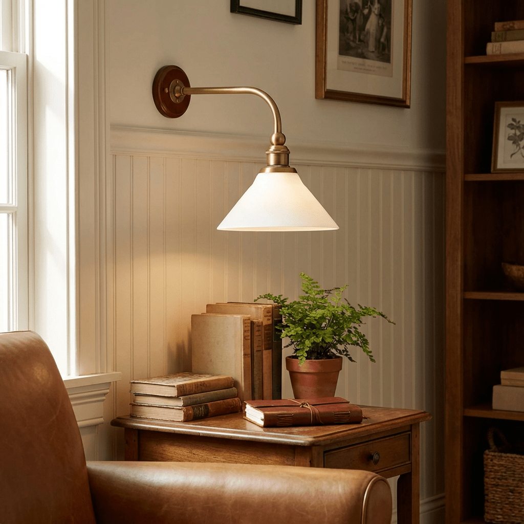 Curved Arm Sconce — Wall Sconce | Maison Monashee — view 4