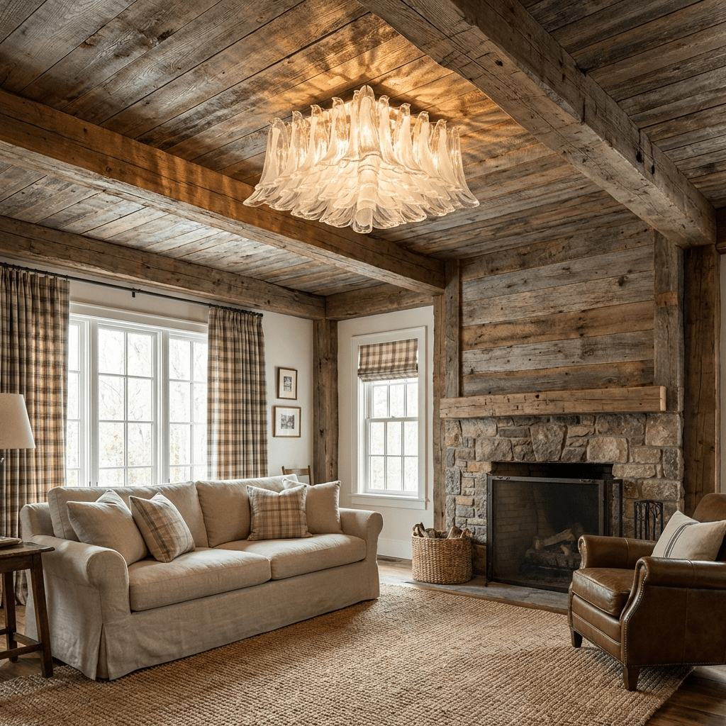 Blown Glass Flush Mount Light — Ceiling Light | Maison Monashee — view 10