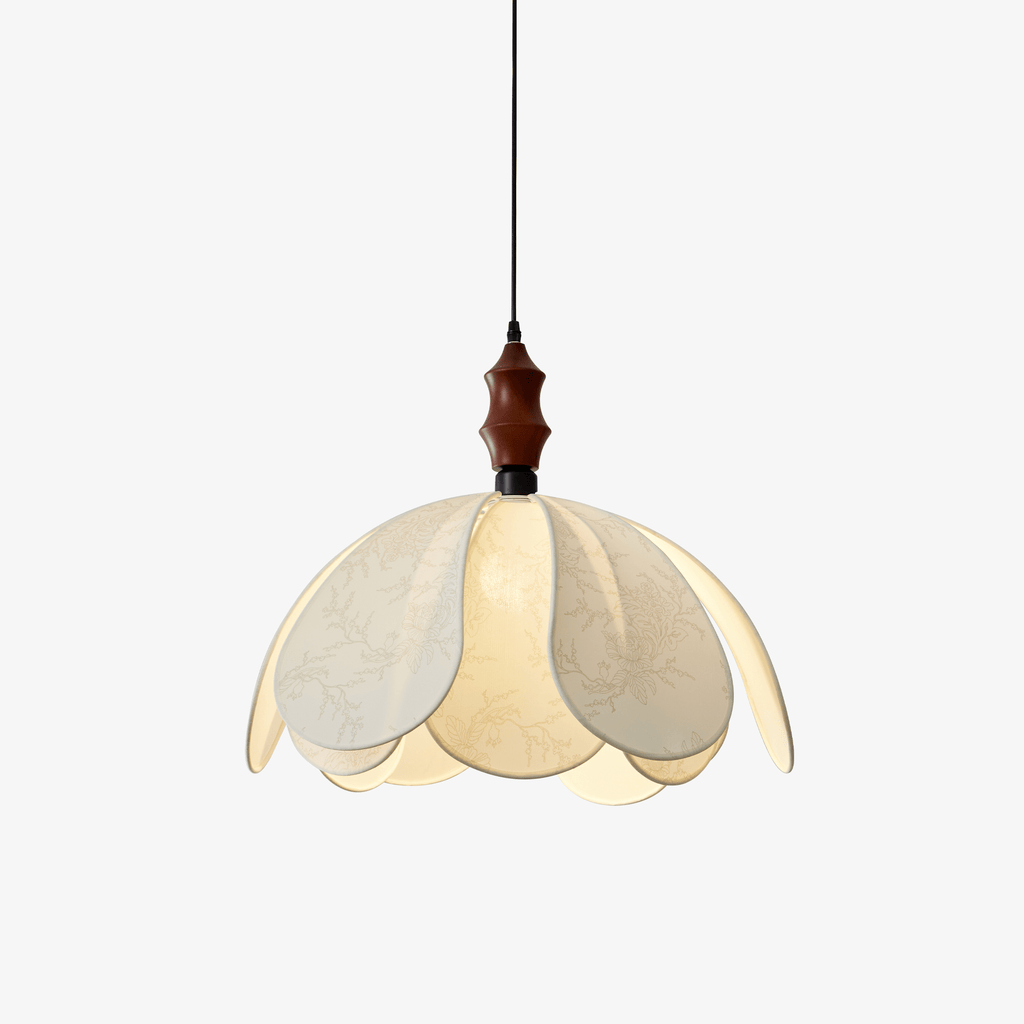 Fabric Hanging Light Fixture — Pendant Light | Maison Monashee