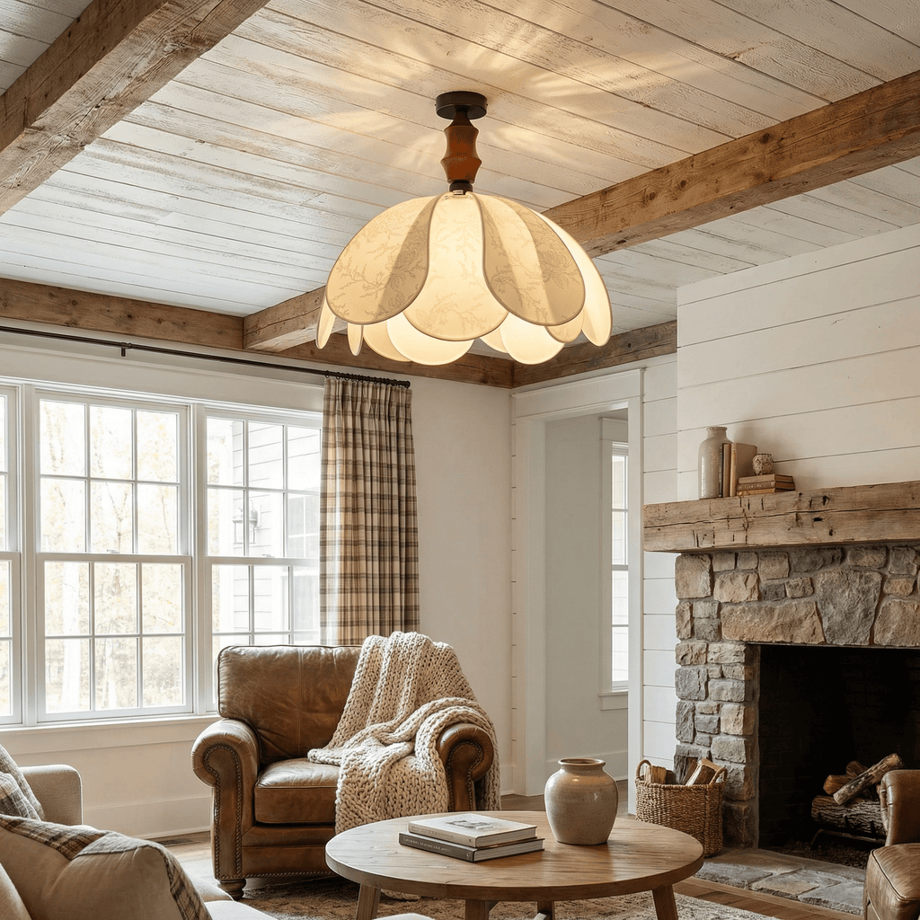 Petal Flush Mount Light — Ceiling Light | Maison Monashee — view 4