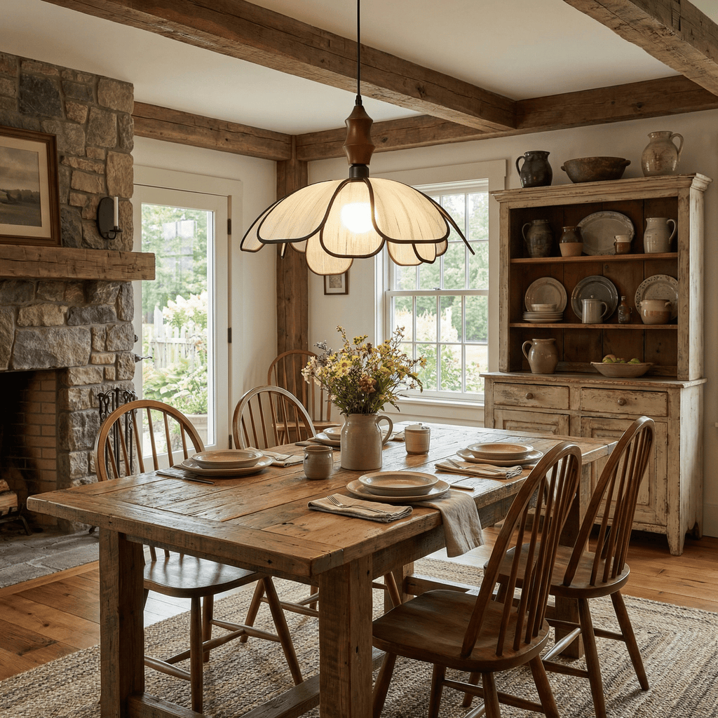 Fabric Hanging Light — Pendant Light | Maison Monashee — view 4