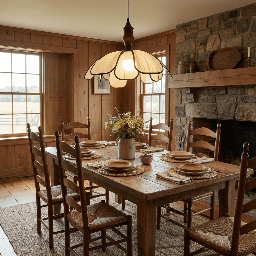 Fabric Hanging Light — Pendant Light | Maison Monashee — view 11