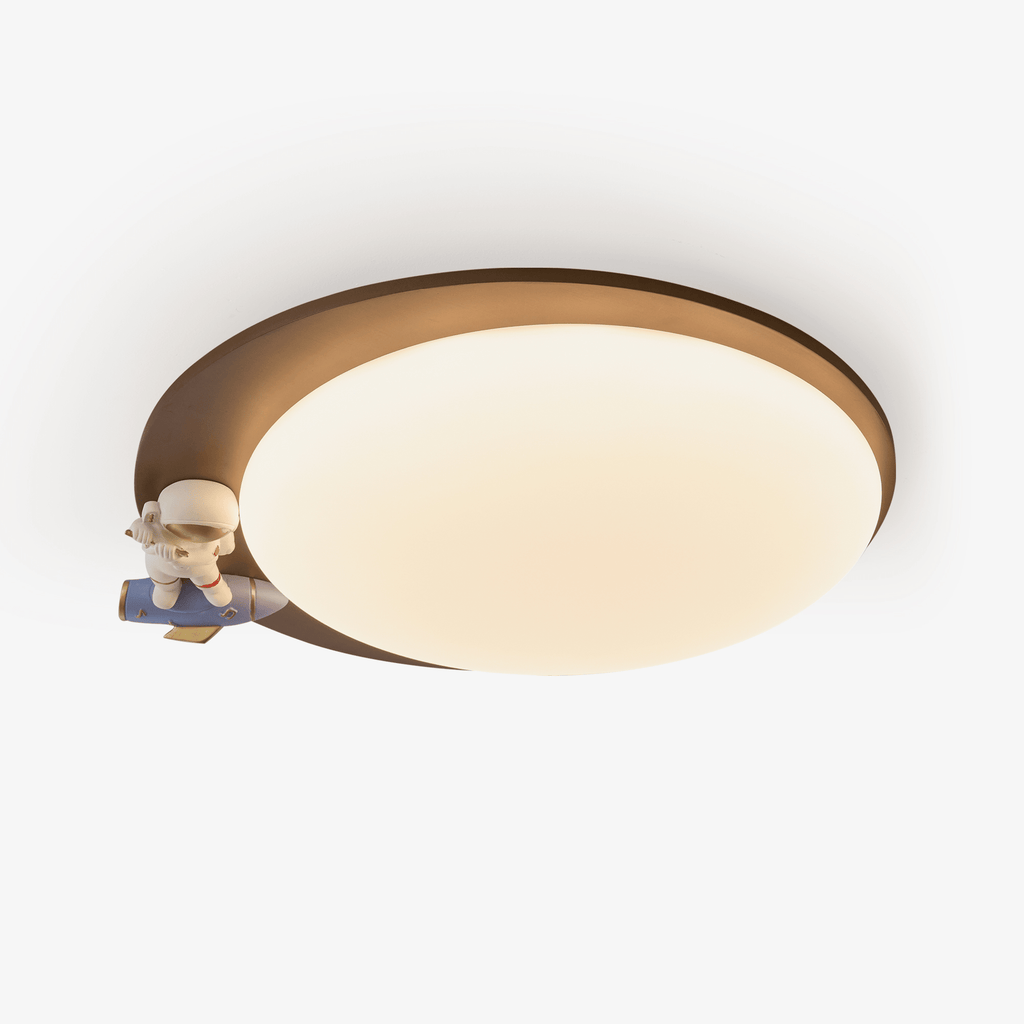 White Wooden Light Fixture — Ceiling Light | Maison Monashee