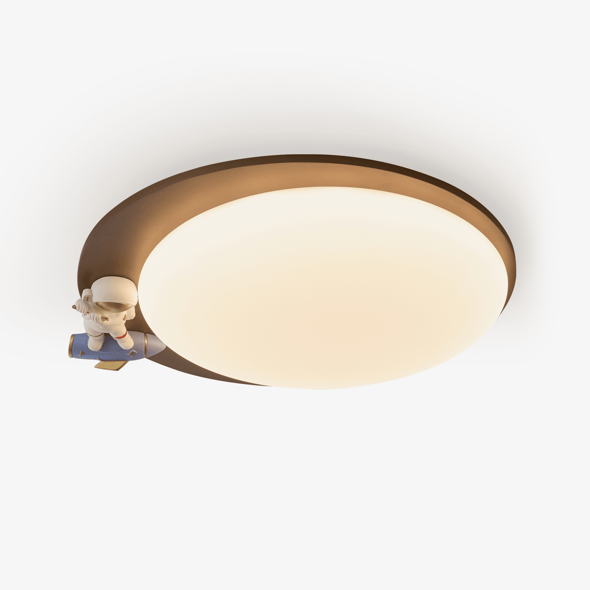 White Wooden Light Fixture — Ceiling Light | Maison Monashee
