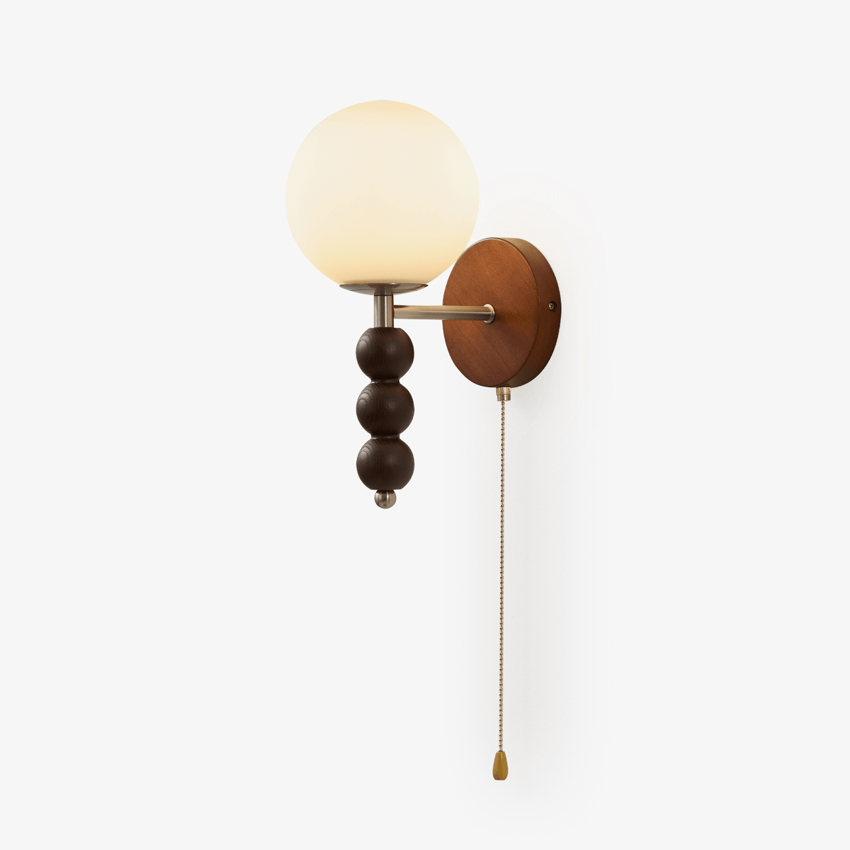 Wood Bead Wall Sconce — Wall Sconce | Maison Monashee