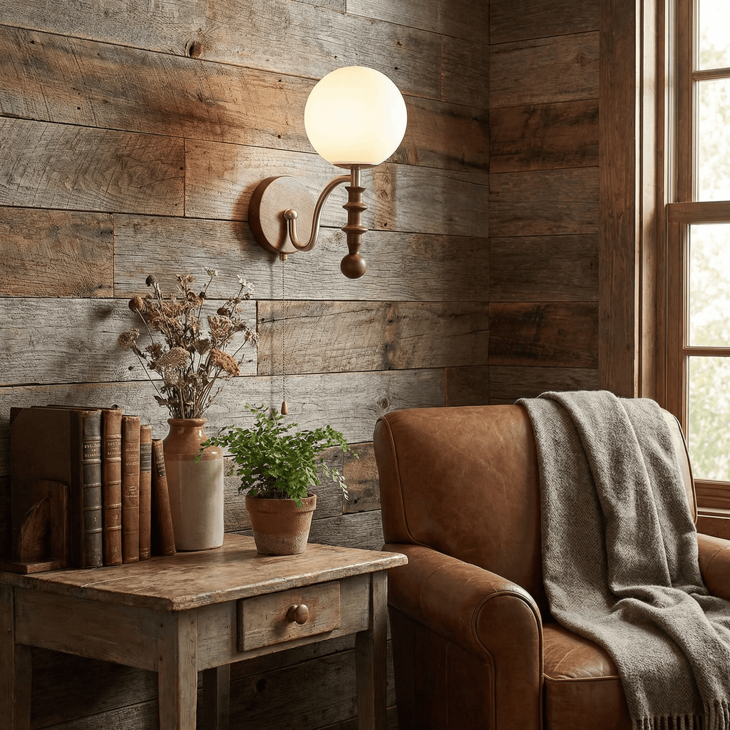 Vintage Globe Sconce — Wall Sconce | Maison Monashee — view 4