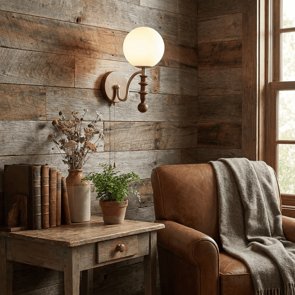 Vintage Globe Sconce — Wall Sconce | Maison Monashee — view 4