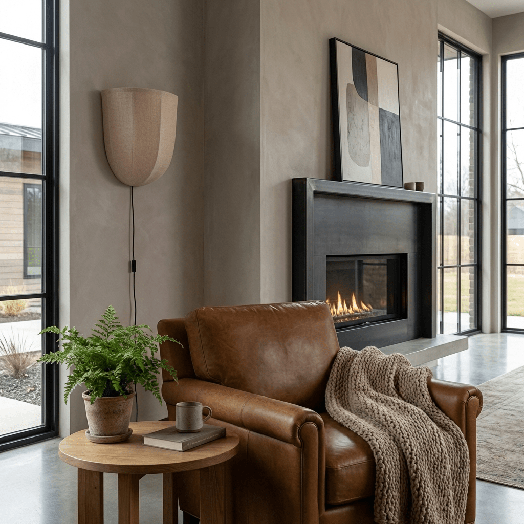 Linen Wall Sconce Plug-In — Wall Sconce | Maison Monashee — view 6