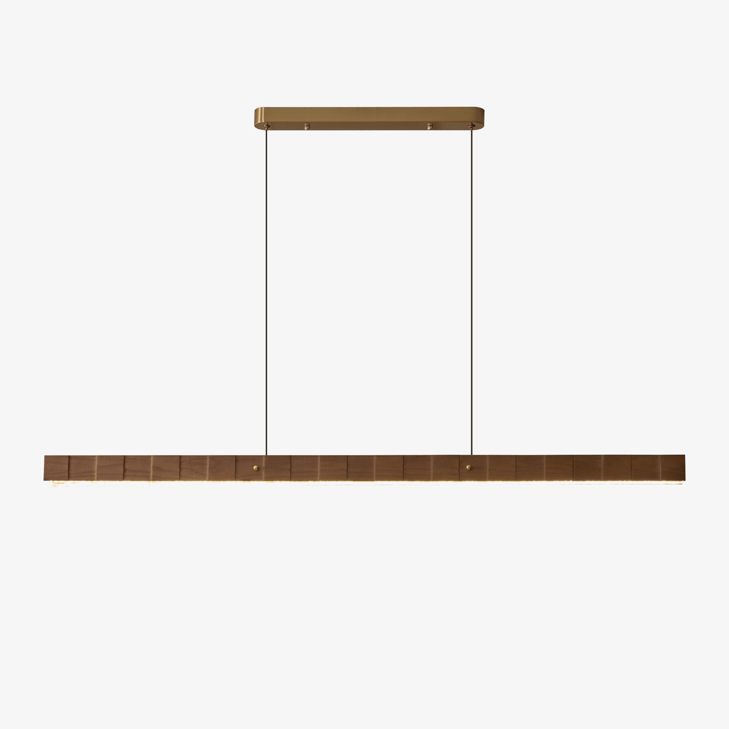 Wood Beam Island Light — Pendant Light | Maison Monashee