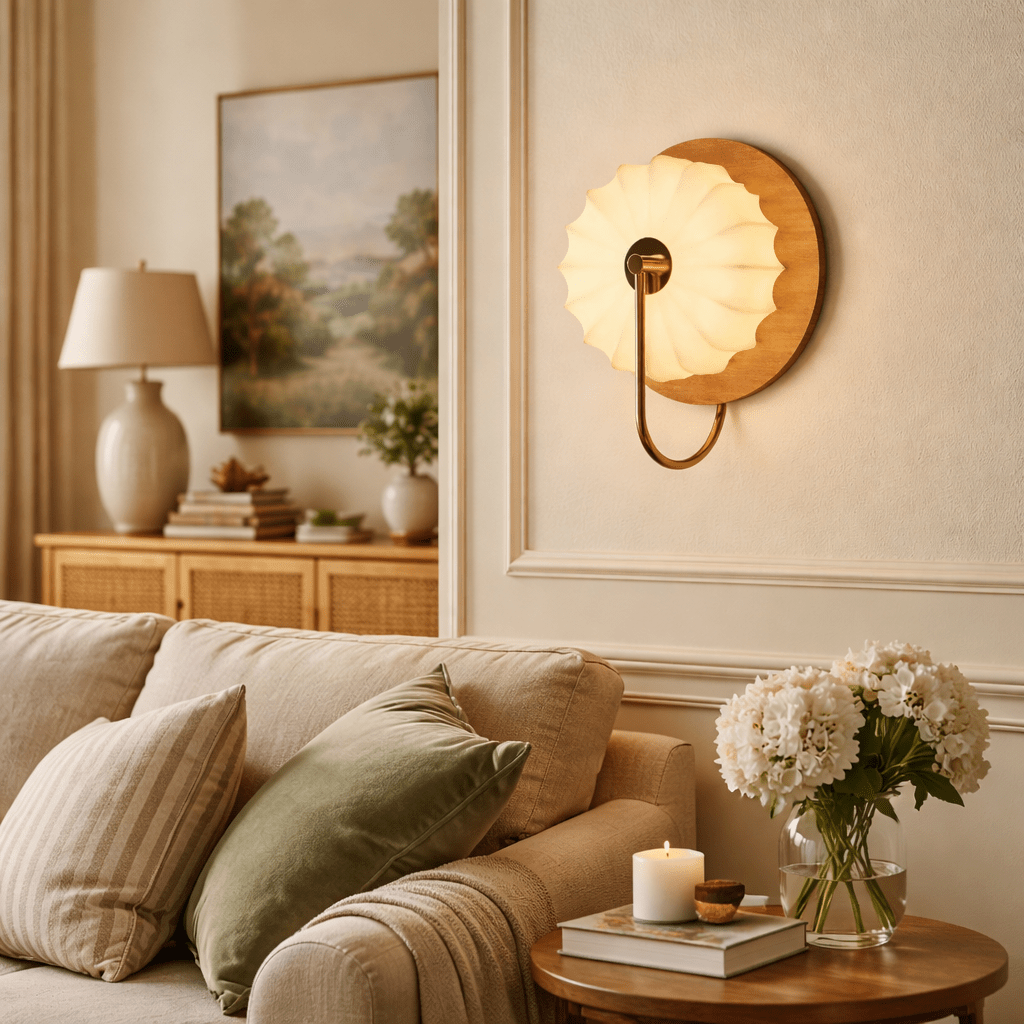 Flower Shaped Wall Light — Wall Sconce | Maison Monashee — view 2
