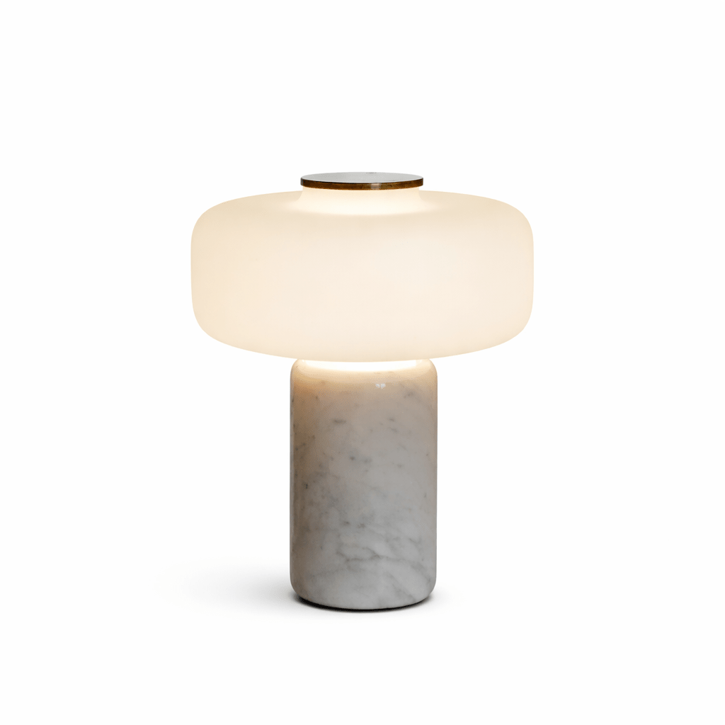 Opal Glass Table Lamp — Table Lamp | Maison Monashee — view 6