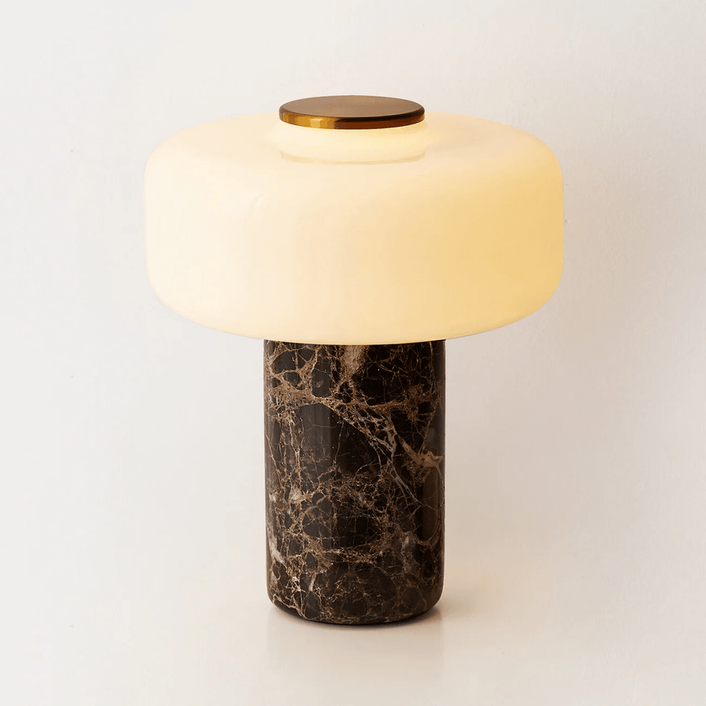 Opal Glass Table Lamp — Table Lamp | Maison Monashee — view 5