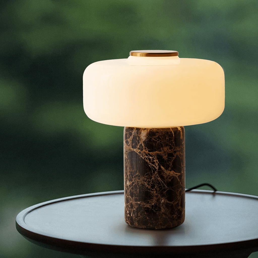 Opal Glass Table Lamp — Table Lamp | Maison Monashee — view 4