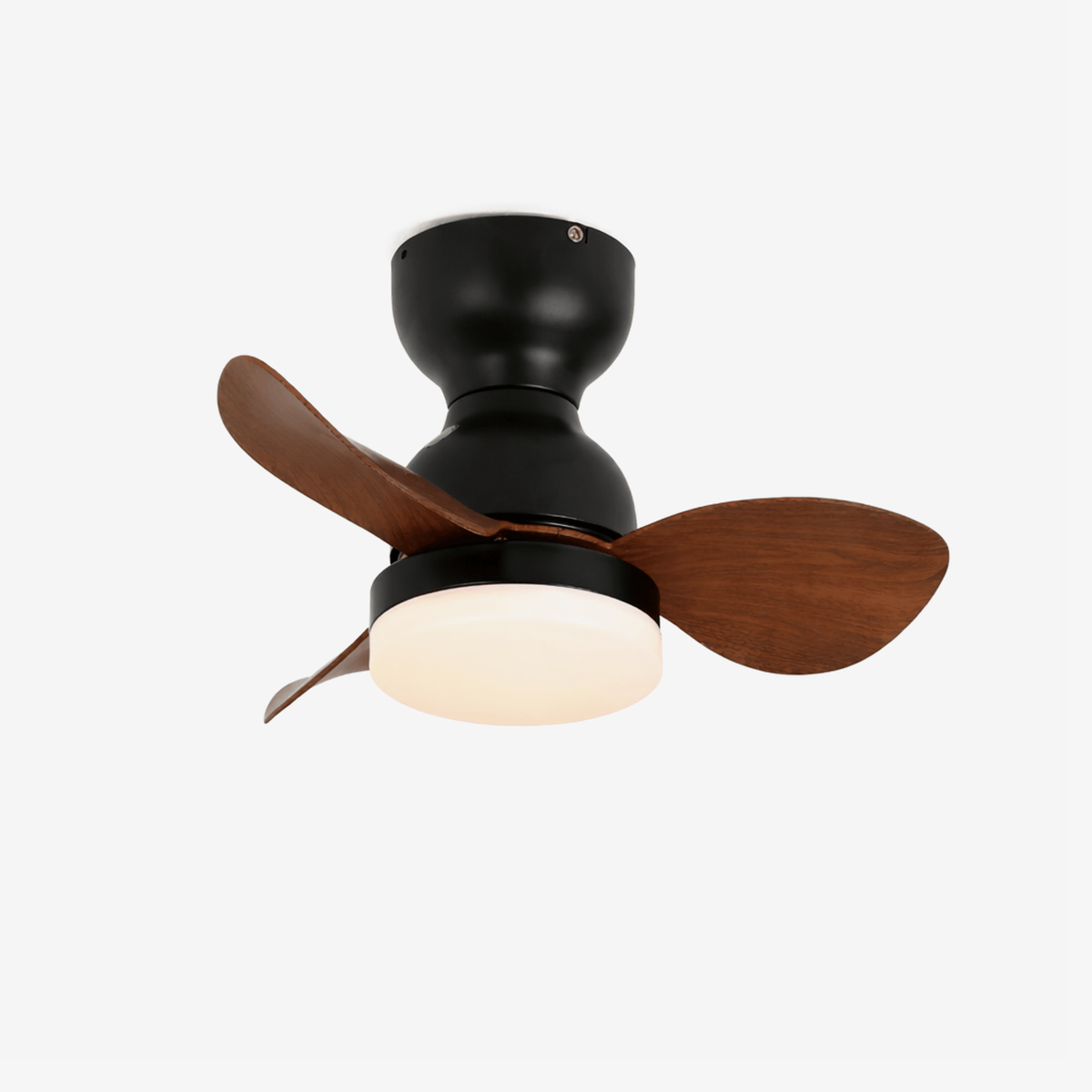 Black Flush Mount Ceiling Fan — Ceiling Fan | Maison Monashee