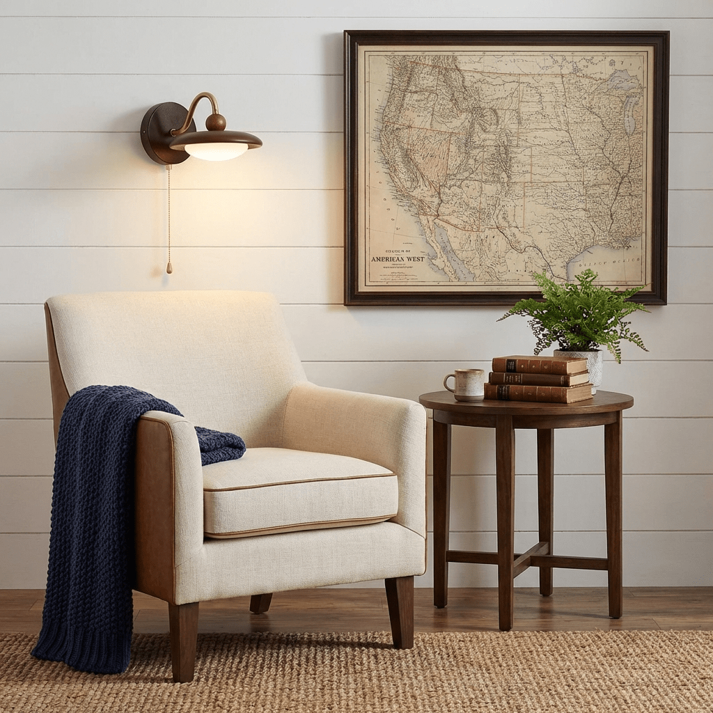 Gold Wall Light with Switch — Wall Sconce | Maison Monashee — view 17