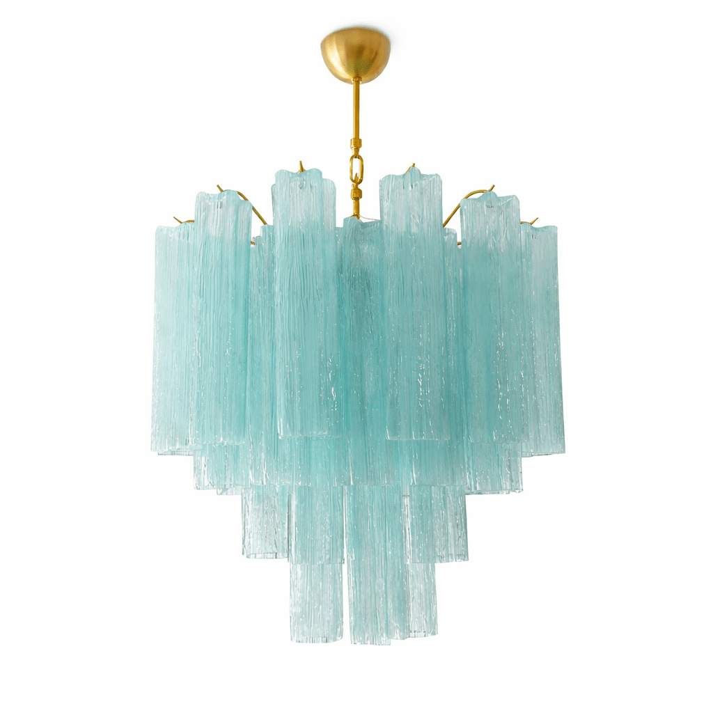 Art Deco Murano Glass Chandelier — Chandelier | Maison Monashee — view 47