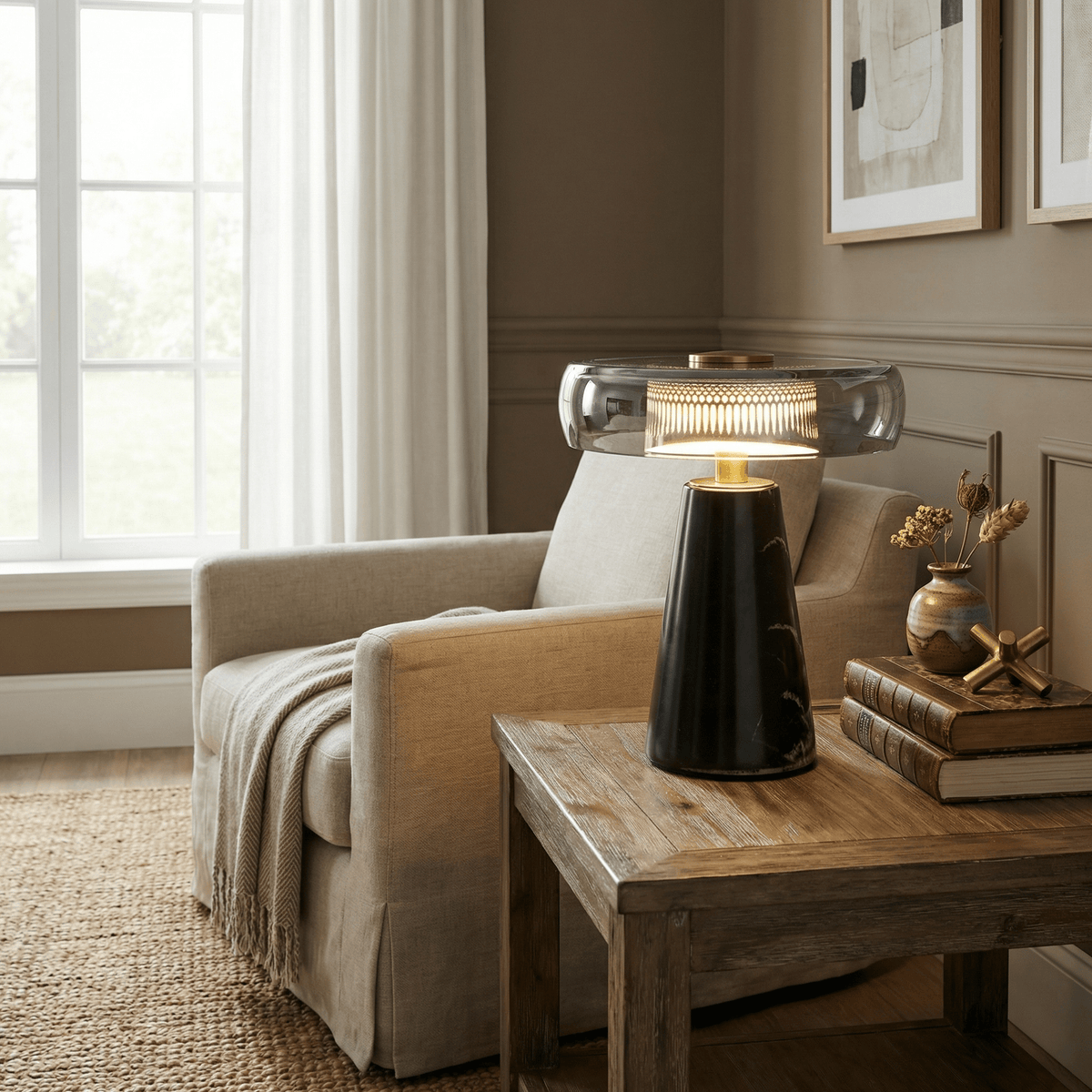 Halo Table Lamp — Table Lamp | Maison Monashee — view 2