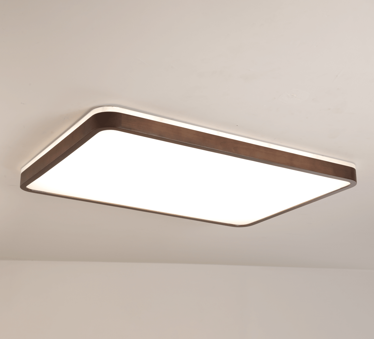Wood Frame Light Fixture — Ceiling Light | Maison Monashee — view 9