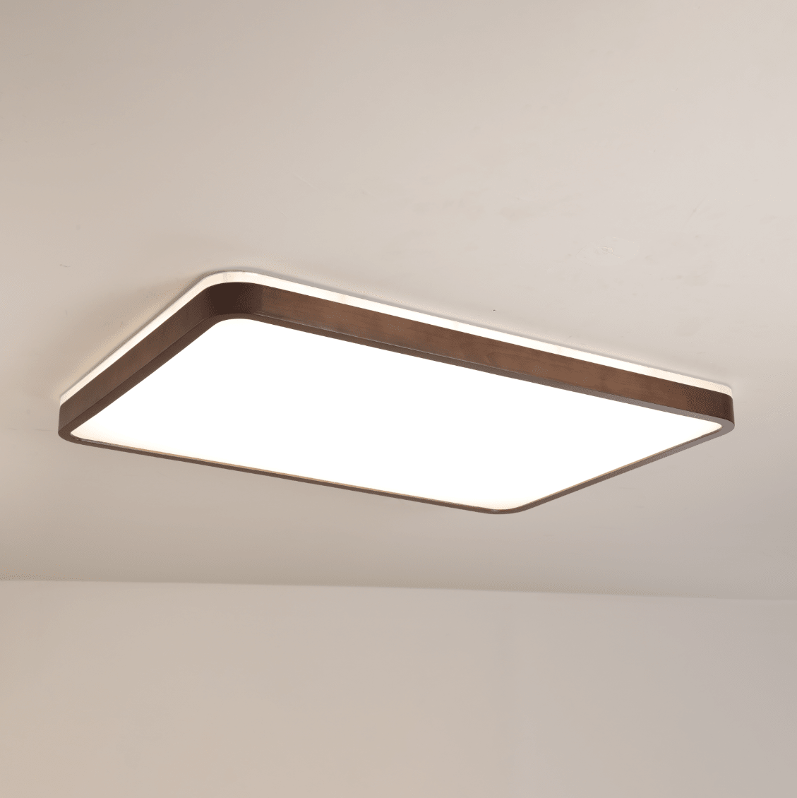 Wood Frame Light Fixture — Ceiling Light | Maison Monashee — view 11
