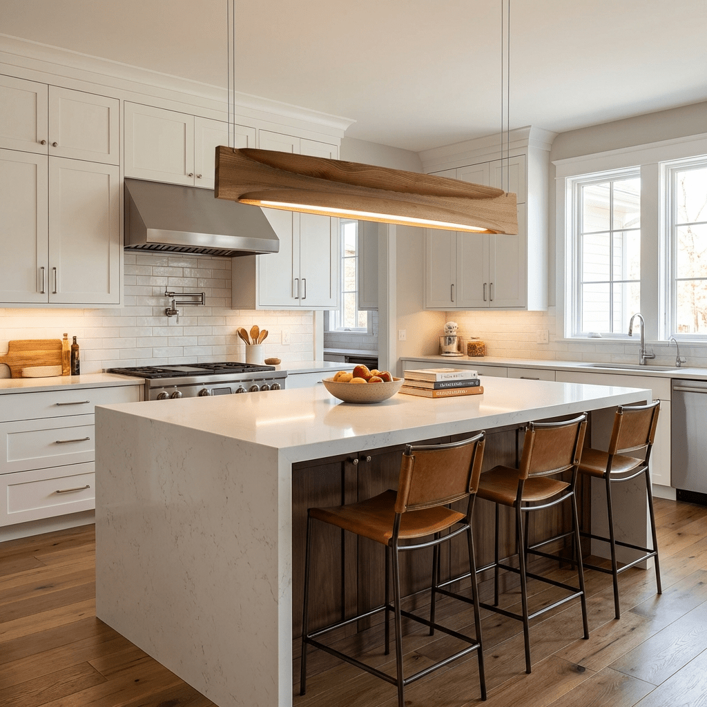 Linear Pendant Light Fixture — Pendant Light | Maison Monashee — view 3