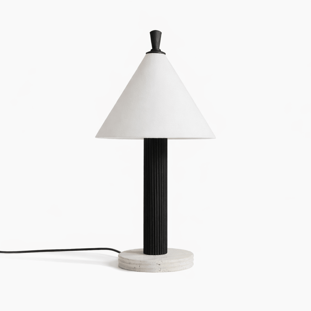 Faux Wood Table Lamp — Table Lamp | Maison Monashee — view 7