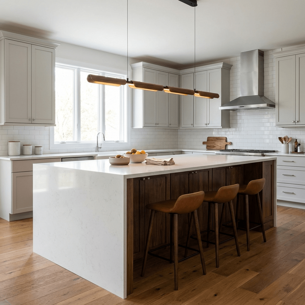 Linear Multi Pendant Light — Pendant Light | Maison Monashee — view 4