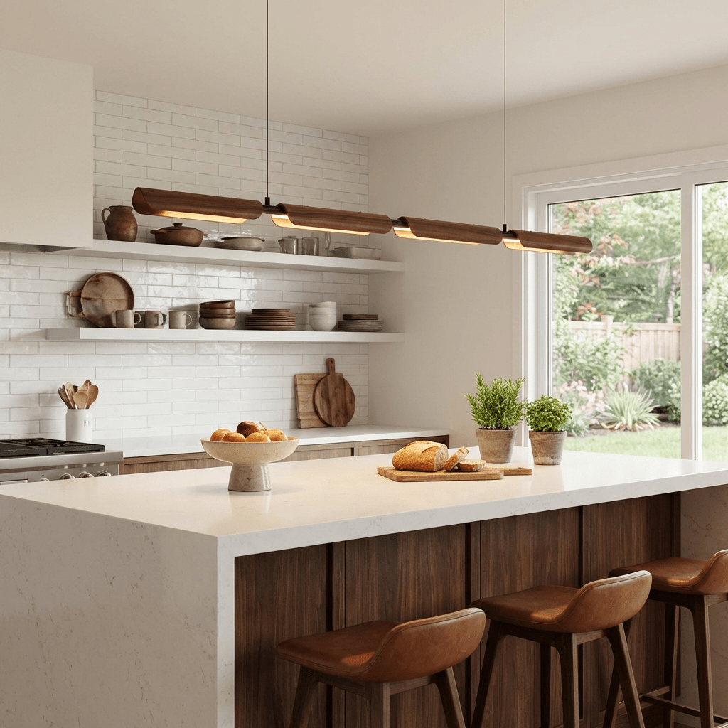 Linear Multi Pendant Light — Pendant Light | Maison Monashee — view 2