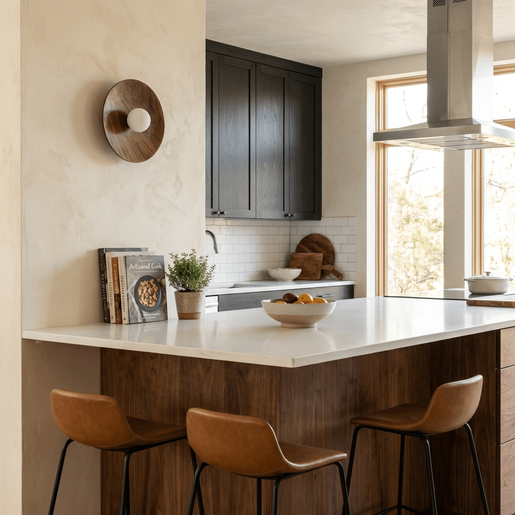 Wood Wall Light Fixture — Wall Sconce | Maison Monashee — view 5