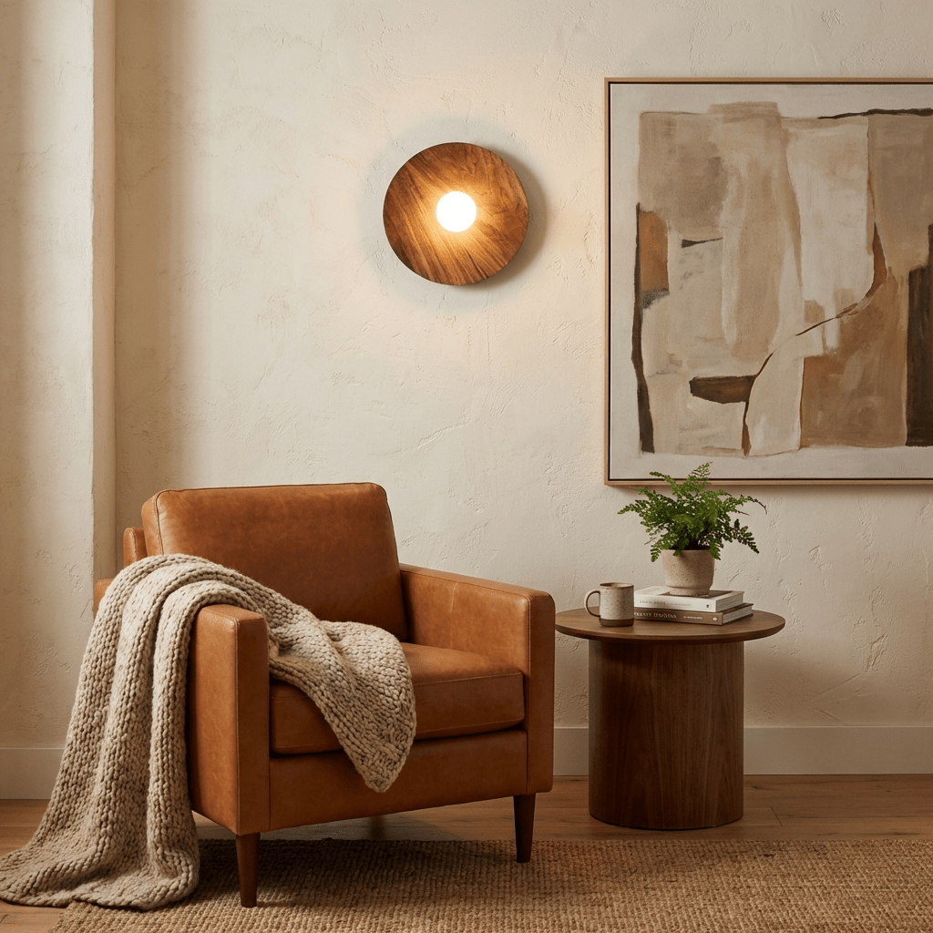 Wood Wall Light Fixture — Wall Sconce | Maison Monashee — view 12