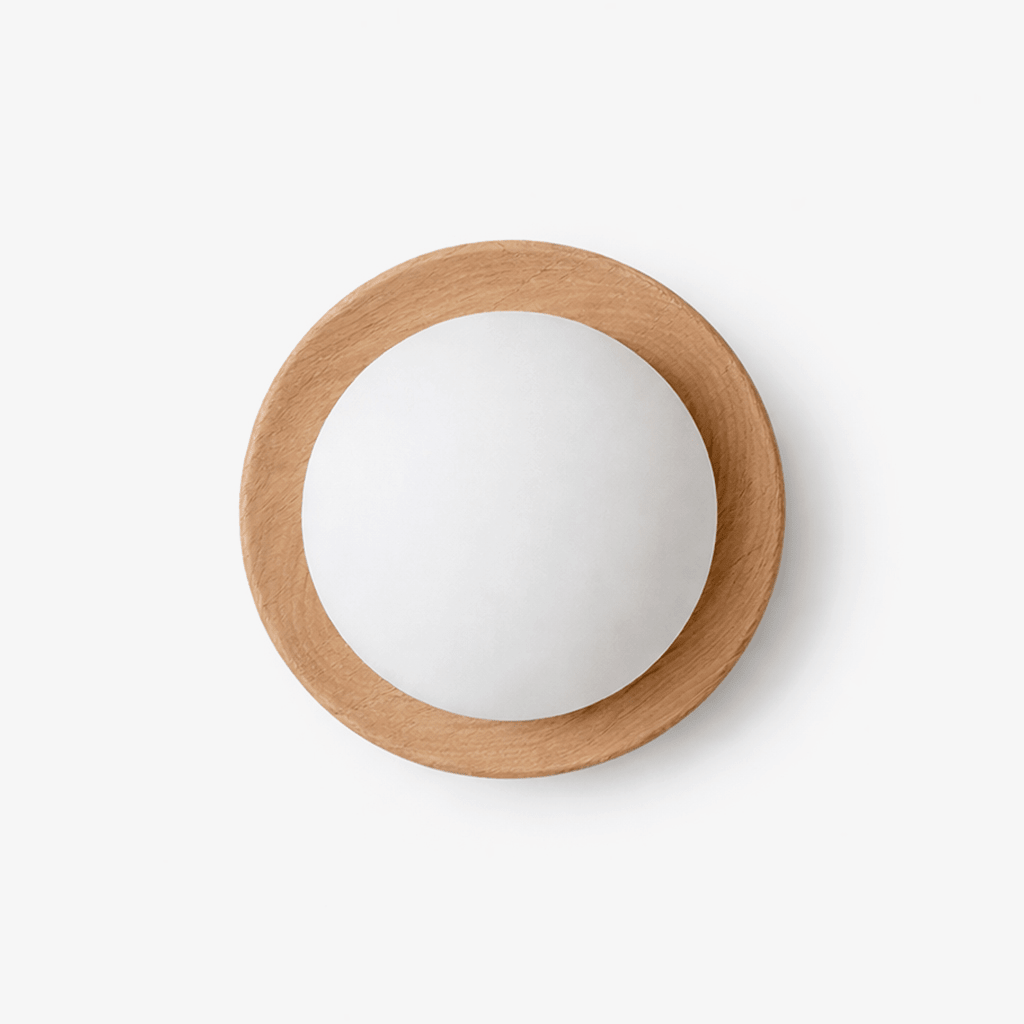 Frosted Glass Wall Light — Wall Sconce | Maison Monashee